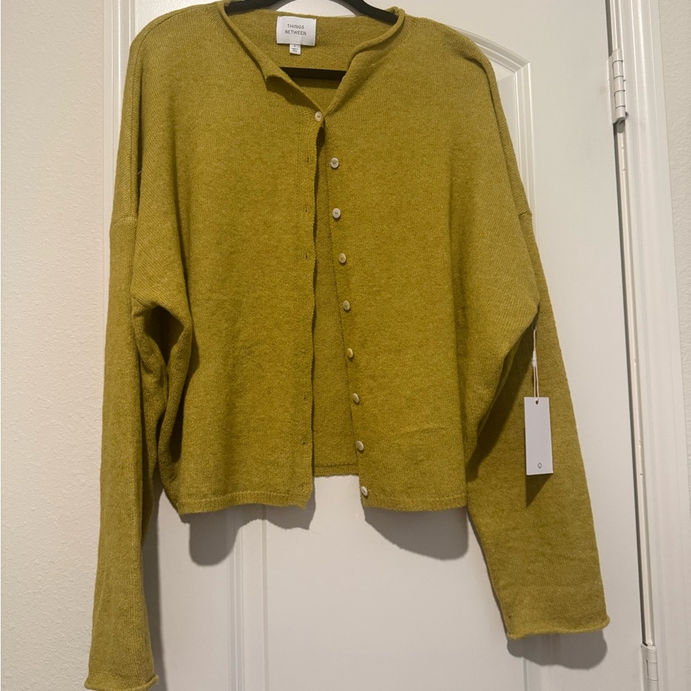 Things Between Button-Up Cardigan